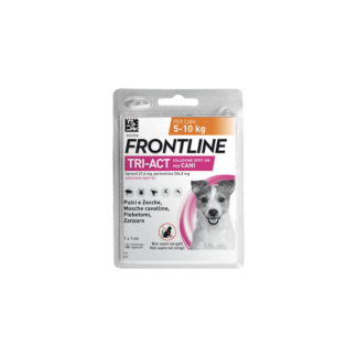Frontline Tri-Act*Spot-On 1 Pip 1Ml +Dogs 5-10Kg