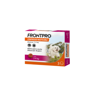 Frontpro 3Cpr Mast 11.3Mg Dogs 2-4Kg