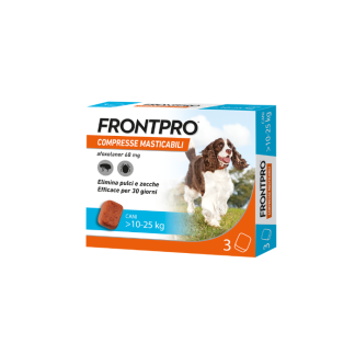 Frontpro 3Cpr Mast 68Mg Dogs 10-25Kg