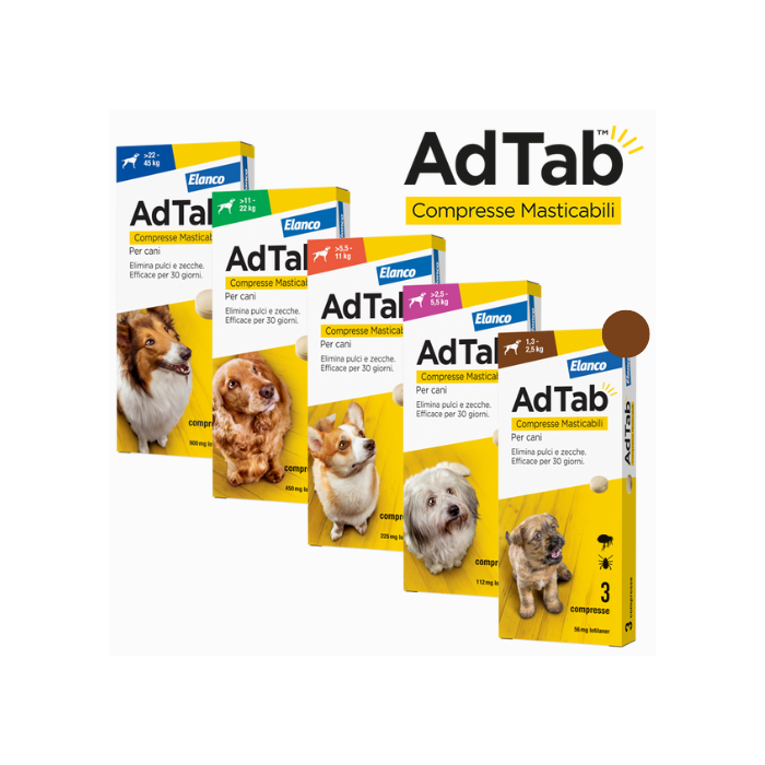 Adtab*3Cpr 56Mg Dogs 1.3-5.5Kg