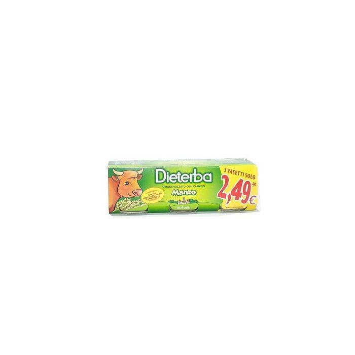Dieterba Homogenized Beef 3pcs 80g
