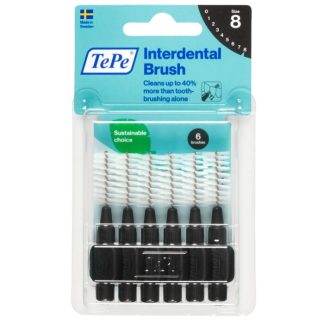Tepe Interdental Brush Black 1.5Mm 6Pz
