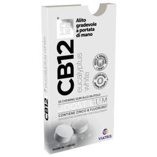 Cb12 Boost Eucalyptus White 10 ChewingGum