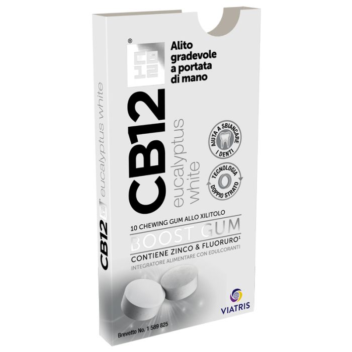 Cb12 Boost Eucalyptus White 10 ChewingGum