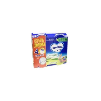 Mellin Pureed Rabbit 4X80G