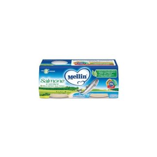 Mellin Pureed Salmon 2 X 80G