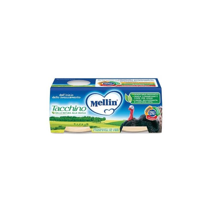 Mellin Baby Food Turkey 2 X 80G