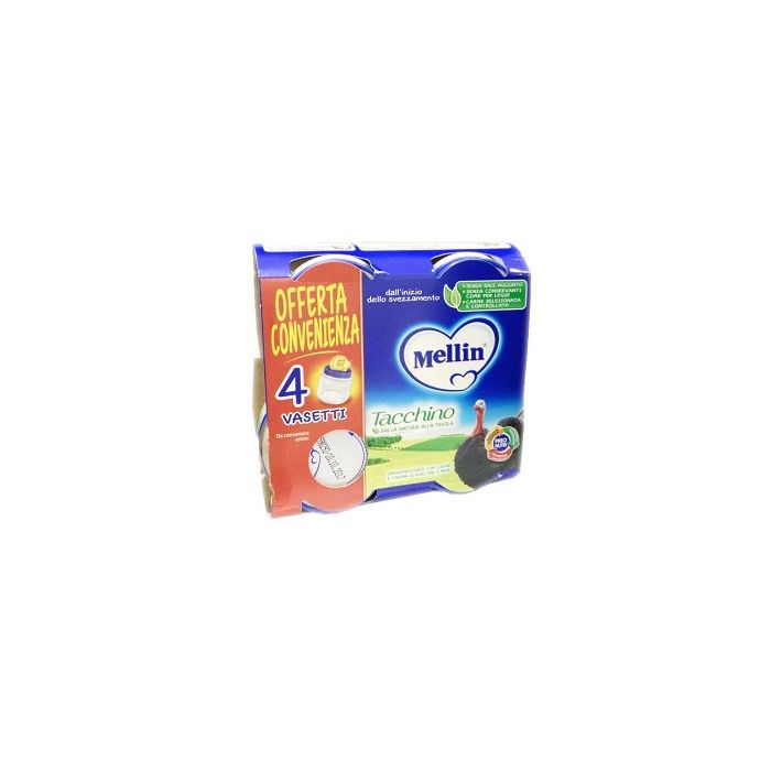 Mellin Pureed Turkey 4X80G
