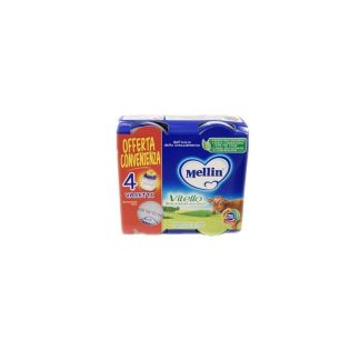 Mellin Baby Food Veal 4X80G