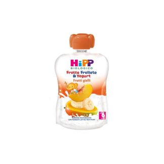 Hipp Bio Fruit Puree Yogurt Yellow Fruits 90 G