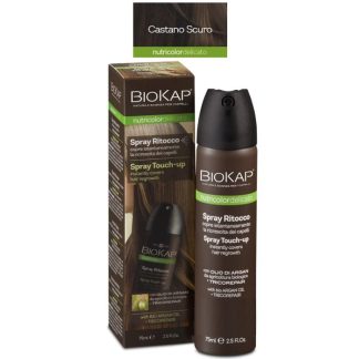 Biokap Nutridel Spray Touch Up Dark Brown 75Ml