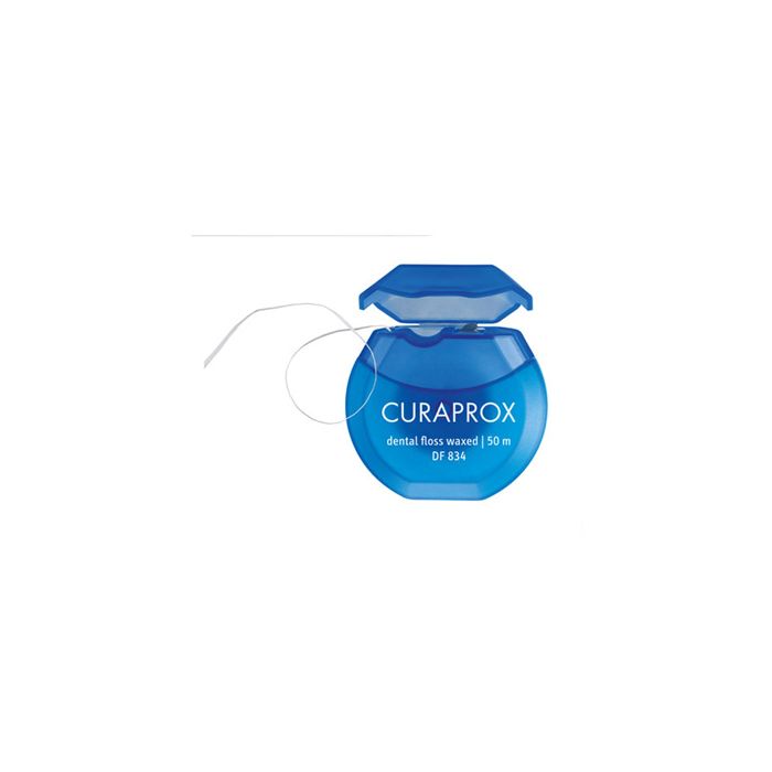 Curaprox Df 834 Dental Floss Waxed 50 Metres
