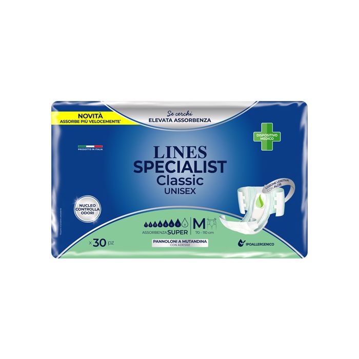 Underpad Brief Lines Specialist Classic Super
