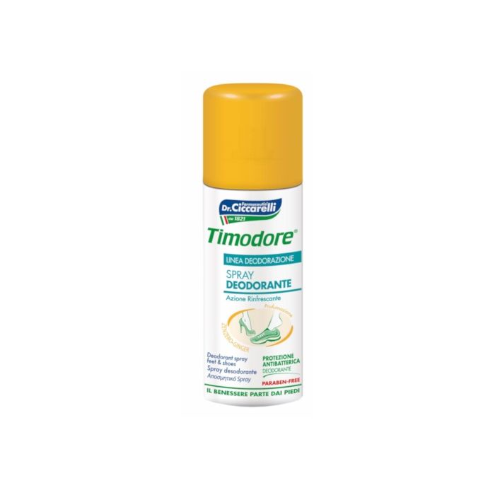 Timodore Spray Deodorant With Ginger 150Ml
