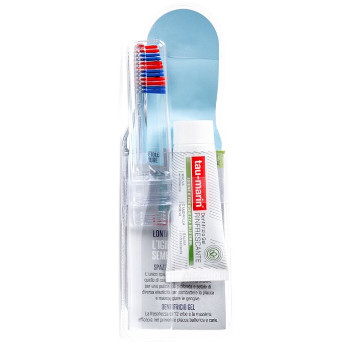 Tau Marin Tau Kit Hard Toothbrush New