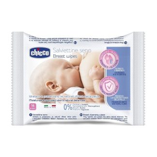Chicco Breast Wipes 16Pz