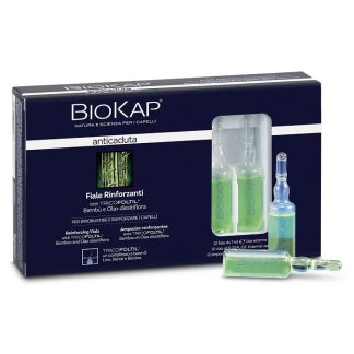 Biokap Strengthening Ampoules Against Hair Loss 12Pcs 7Ml