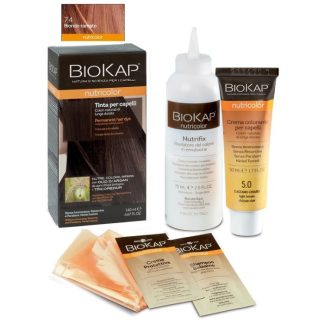 Biokap Nutricolor 7.4 New Light Copper Blonde