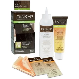 Biokap Nutricolor Delicato 5,34 Honey Light Chestnut
