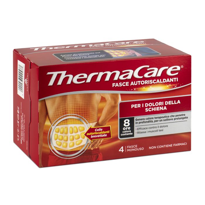 THERMACARE BACK BAND 4PCS