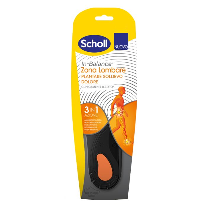 Scholl Lumbar Insole S 2 Pieces