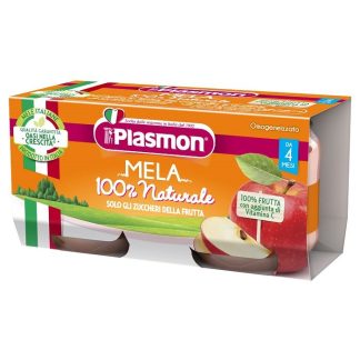 Plasmon Homogenized Apple 2X80G