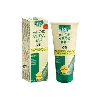 Esi Aloe Vera Gel With Vitamin E + Tea Tree 200Ml