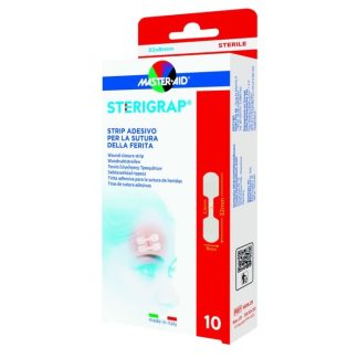 M-Aid Sterigrap Strip Adhesive Wound Suture<br> 32x8 Mm <br>Pack of 10 Pieces