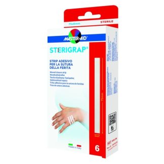 M-Aid Sterigrap Strip Adhesive Wound Sutures 75x6mm
