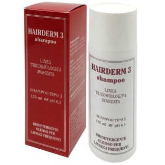 Hairderm Shampoo 3 Frequent Washes 125Ml