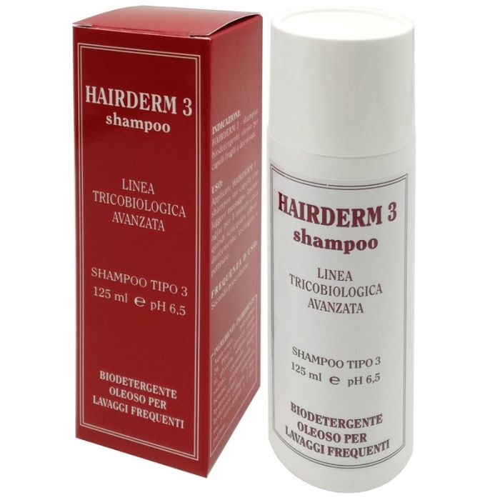 Hairderm Shampoo 3 Frequent Washes 125Ml