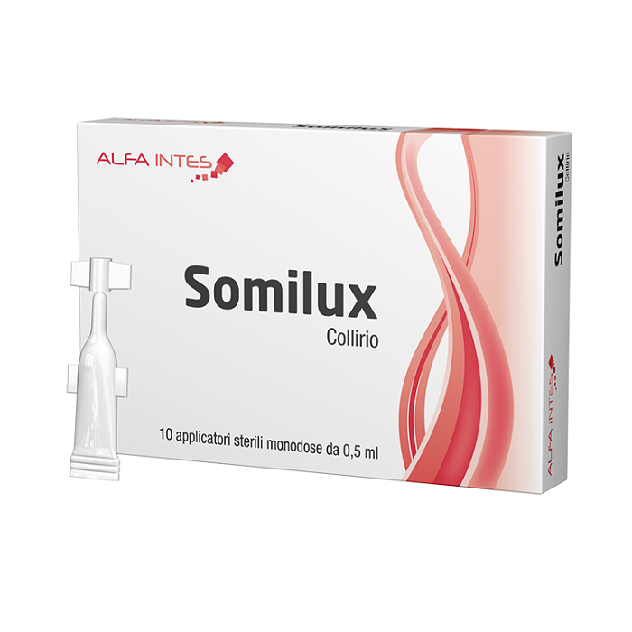 Somilux Eye Drops 10 Single-Use Applicators 0.5Ml