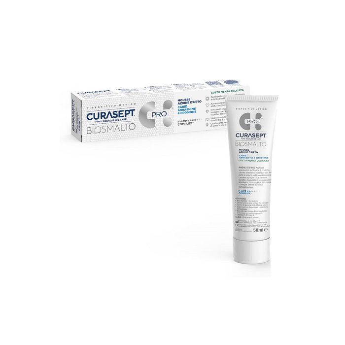 Curasept Biosmalto Mousse Caries Mint 50Ml