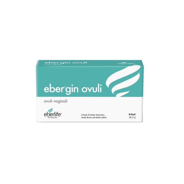Ebergin Vaginal Suppositories 10Pz