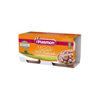 Plasmon Omog Fagioli Borl2X80G