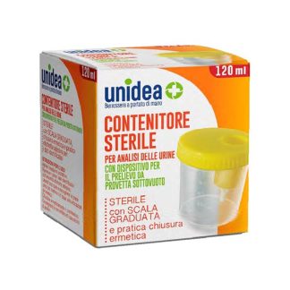 Unidea Urine Container C/Prel 120Ml