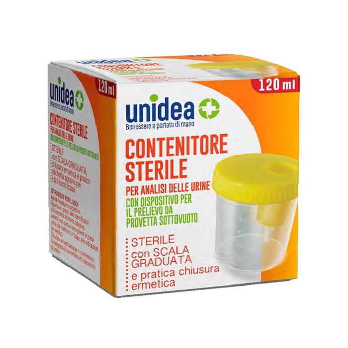 Unidea Urine Container C/Prel 120Ml