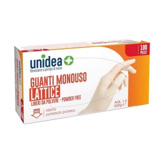 Unidea Guanti Lattice S 100Pz