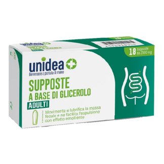 UNIDEA Glycerin Suppositories 2500MG 18P