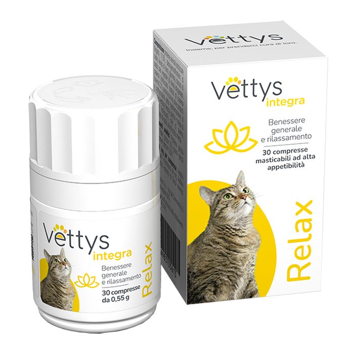 Vettys Integra RelaxCat 30 Chewable Tablets