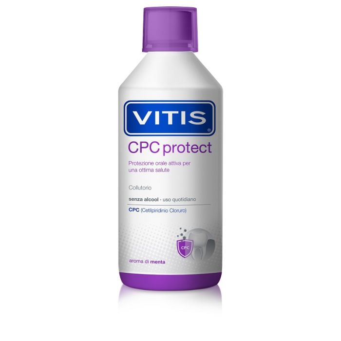 Vitis Cpc Protect Mouthwash 500Ml