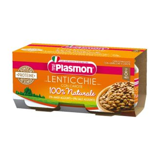 Plasmon Baby Food Lentils 2X80G
