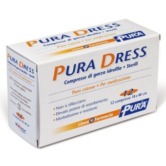 Pura SoftGauze 18X40Cm 12Pz