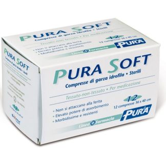 Pura SoftGauze 36X40Cm 12Pcs