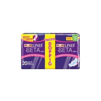Lines Seta Ultra Assorbenti Ali Vp 20Pz