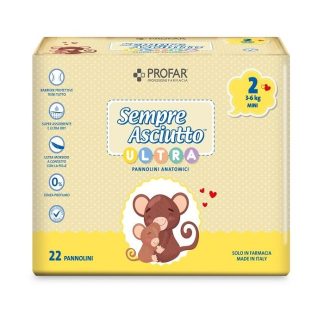 Profar Diaper Ult/Min3/6 22Pz