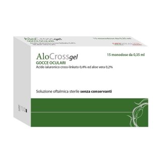 Alocrossgel Ophthalmic Solution 15 Single Doses of 0.35 Ml