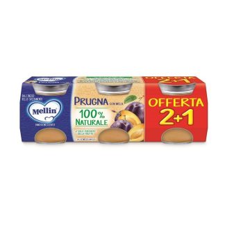 Mellin Baby Food Plum 3pcs of 100G