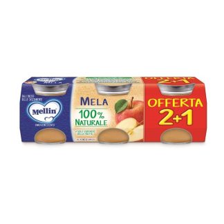 Mellin Pureed Apple 3Pcs of 100G