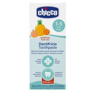 Chicco Dentifricio Tuttifrutti Da 1 A 5 Anni Con F